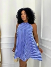 Vestido Rio Listras Azul - comprar online