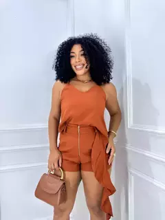 Conjunto Cropped Franja - loja online
