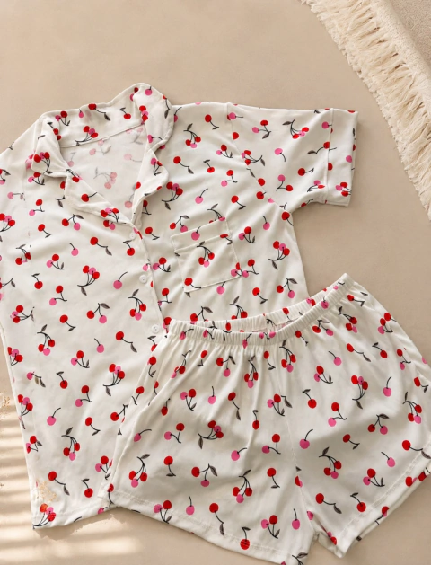 Pijama camisero corto Cod-03