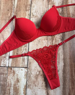 Conjunto Alba - Rojo - comprar online