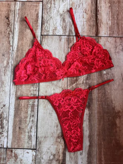 Conjunto ema - rojo en internet