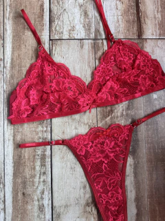 Conjunto ema - rojo