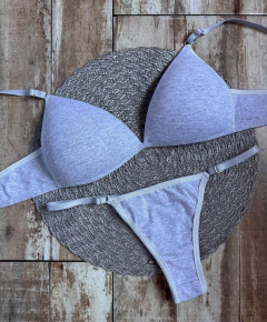 Conjunto Roma - Gris