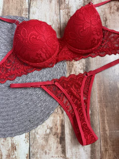Conjunto Mora - Rojo - Tienda Fems