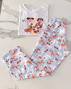 Pijama animado largo Cod-03