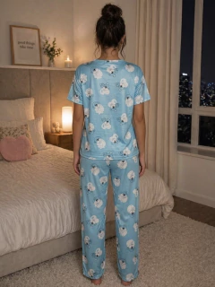 Pijama 3 piezas T.unico Cod-03 - comprar online