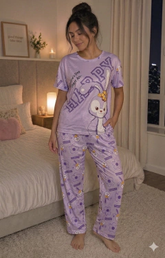 Pijama 3 piezas T.unico Cod-05