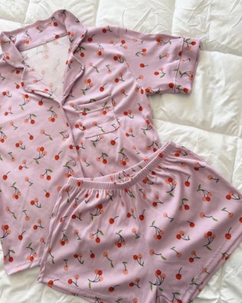 Pijama camisero corto Cod-04