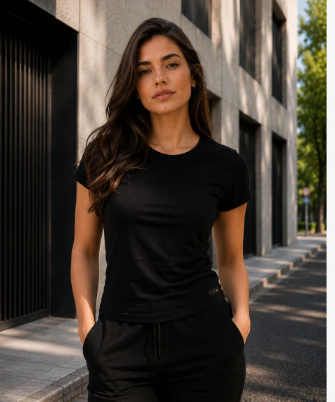 Camiseta Feminina ESSENCE | EZ BLACK