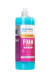 Frasco de 1 litro do produto FOAM GLOSS LAVA AUTO da marca Magil Clean, líquido azul com rótulo roxo, branco e laranja.