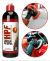 Frasco de 500g do polidor de corte pesado HPF Hi Power Fast Lincoln Pro Detail ao lado de duas imagens circulares mostrando aplicação do produto em polidoras elétricas sobre a superfície de um carro.