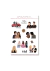 Cartela de adesivos A6 - The Vampire Diaries - Fua Papelaria Criativa
