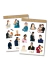 Cartela de adesivos A6 - Bridgerton - comprar online
