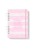 Planner da Professora A5 - Listras Rosas - comprar online