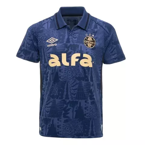 Camisa Grêmio III Marinho Masc. Classic Umbro 25/26 - comprar online