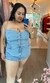 Short saia jeans plus - comprar online