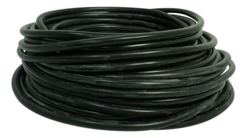 CABO COMANDO PP 4X15 MM ROLO 100 METROS PRETO