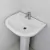 Lavatorio Bari Blanco 1 Agujero Ferrum - comprar online