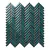 Malla Decorativa Herringbone Dark Green 306 x 299 mm Fika - comprar online