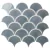 Malla Decorativa Fishscale Crackle Light Grey 290 x 274 mm Fika - comprar online