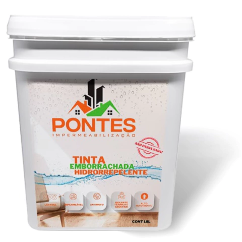 Tinta Emborrachada Hidrorrepelente 3,6kg - comprar online