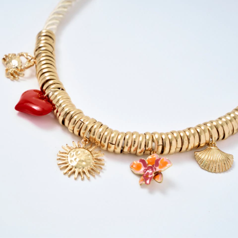 Colar Tropicália Cordão