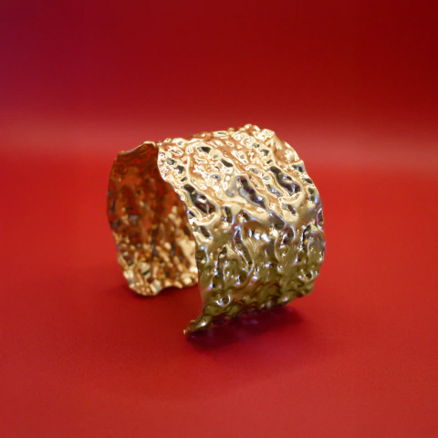 Bracelete Chapa Texturizado - comprar online