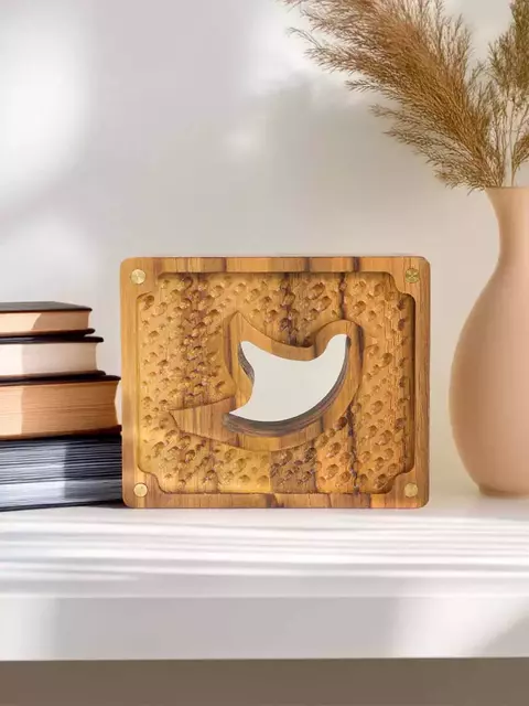 Escultura Entalhe Pássaro - comprar online