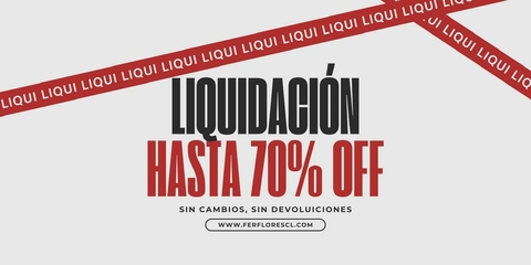 Banner de la categoría Liquidación hasta un 70% dcto