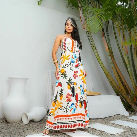 Vestido Estampado Ana