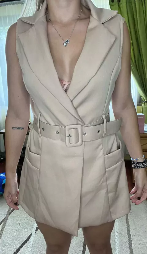 Enterito Blazer Beige