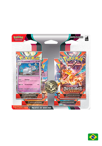 Blister Quádruplo Escarlate e Violeta 3 - Obsidiana em Chamas - Houndstone