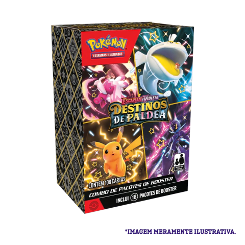 Pokémon EV4.5 Destinos de Paldea - Combo de Booster
