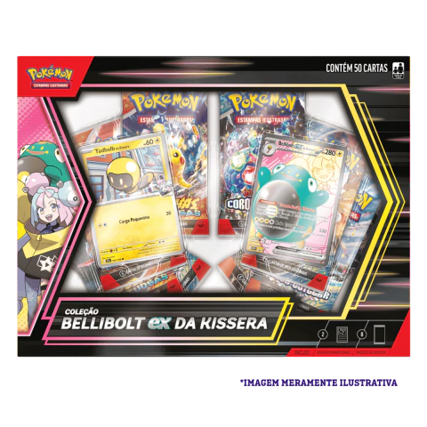 Pokémon Box Coleção Bellibolt ex da Kissera