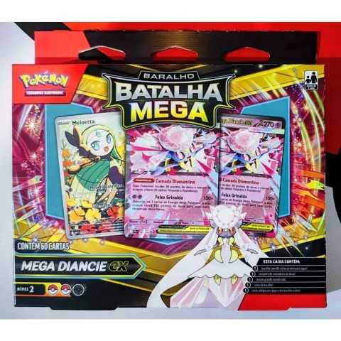 Deck Pokemon Baralho de Batalha Mega Diancie