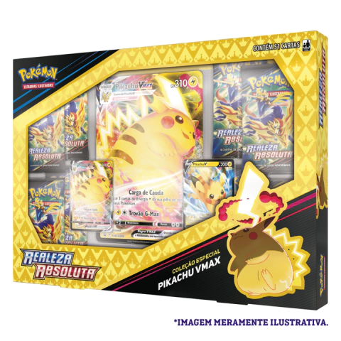 Box Coleção Especial - Realeza Absoluta - Pikachu-VMAX - comprar online