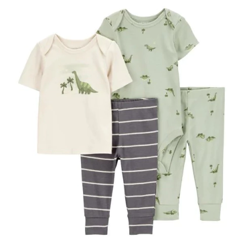 Conjunto Carter´s - 4 Peças Dinossauro