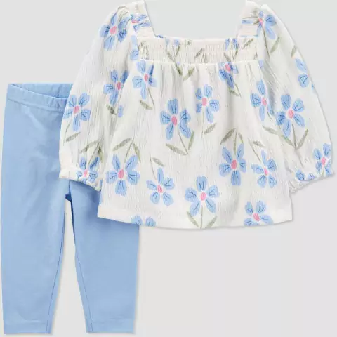 Conjunto Carter´s Just One You Floral Azul