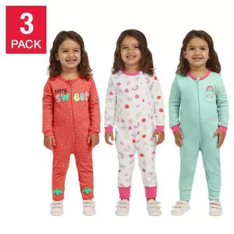 Kit com 3 Macacões Koala Baby