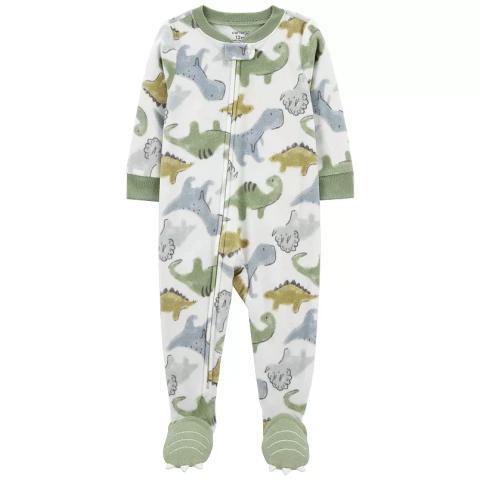 Macacão Carter’s em Fleece de Dinossauro