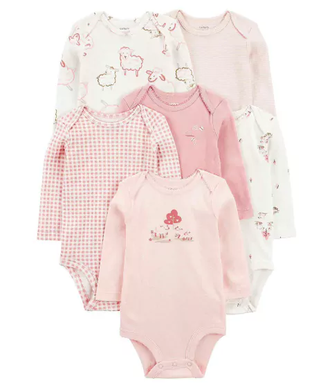 Kit Body Carter´s Ovelha - 6 Peças - comprar online