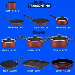 Set Juego De Ollas Tramontina Turim 10 Piezas Antiadherente PROMOCIÓN - tienda online