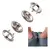 Broches Metálicos Doble Aro 9.5mm - comprar online