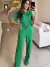 Conjunto Calça/Cropped Moletinho - Use Boutique da Di