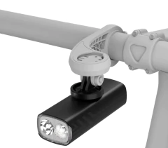 Imagen de LINTERNA LED RECARGABLE PARA BICICLETA 2000 LÚMENES - CICIANMI BR-2000 + LUZ TRASERA DE REGALO