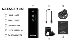 Linterna recargable para bicicleta 2000 L en internet