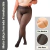 Meia calça peluciada translúcida quentinha lã térmica legging Tamanho Ú serve P/M/G/GG