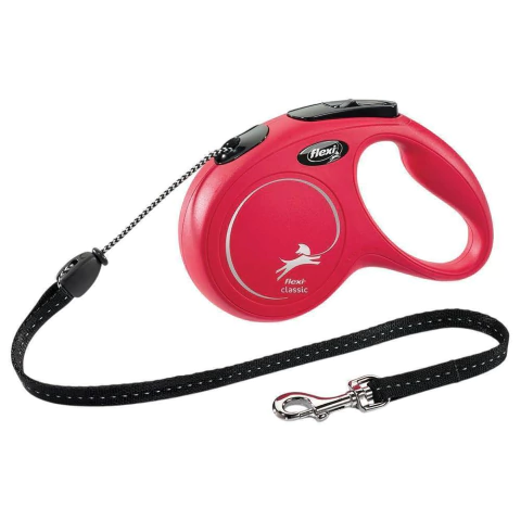Correa Retractil Para Perros Flex 5 Mts Hasta 20 Kg Classic