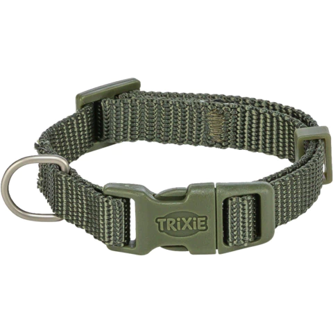 Collar Para Perros Premium Trixie S / M 30 A 45 Cm Oliva