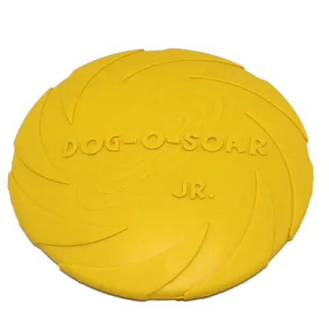 Juguete Dog Disc Disco Flotante Frisbee Caucho 15 Cm Perros